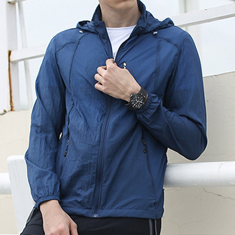 Men Packable light summer jacket