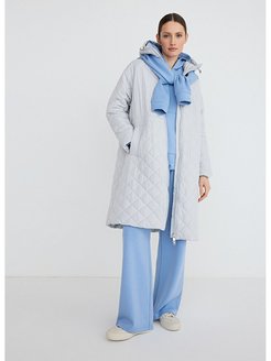 Womens' Quilted Long Coat