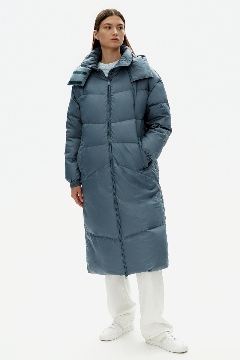 Womens Long Padded Puffer  Jacket