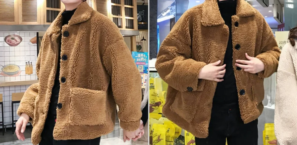 Classic Sherpa Fleece Jacket Uni-Sex