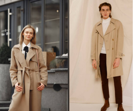 fashion trench coat