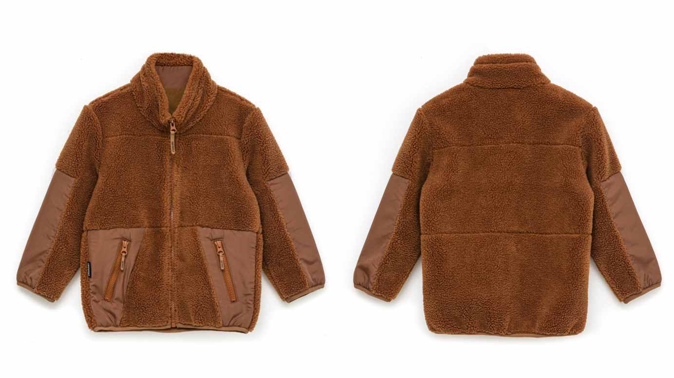 Kids‘s Teddy sherpa soft sport Jacket