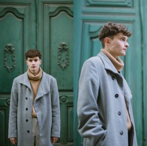 male trench coat