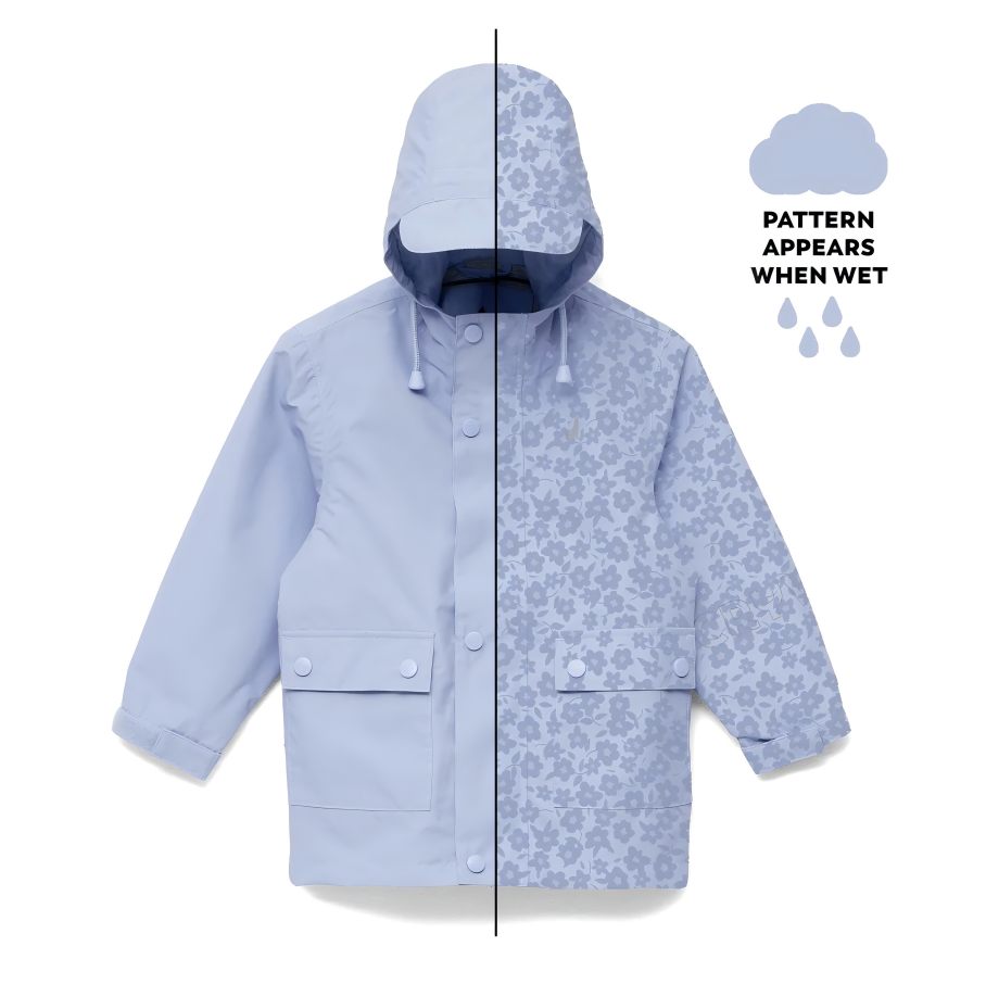 What Is the Magic Print in Water Active  Outerwear and How It Reacts to Water