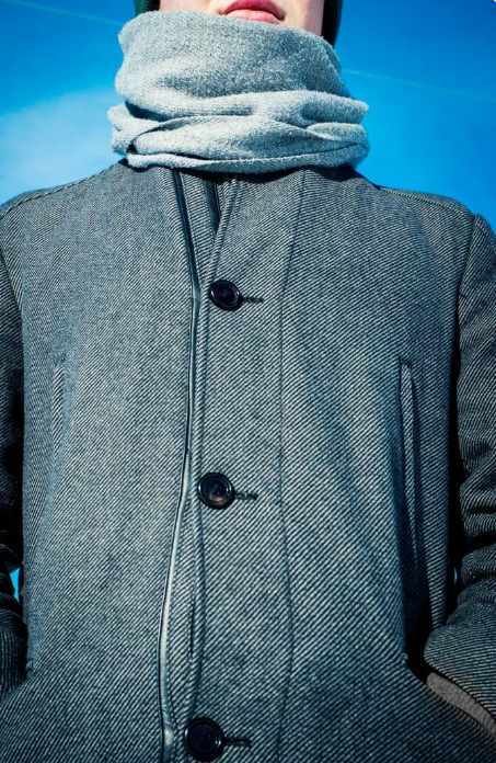 woman wearing warm clothing during winter