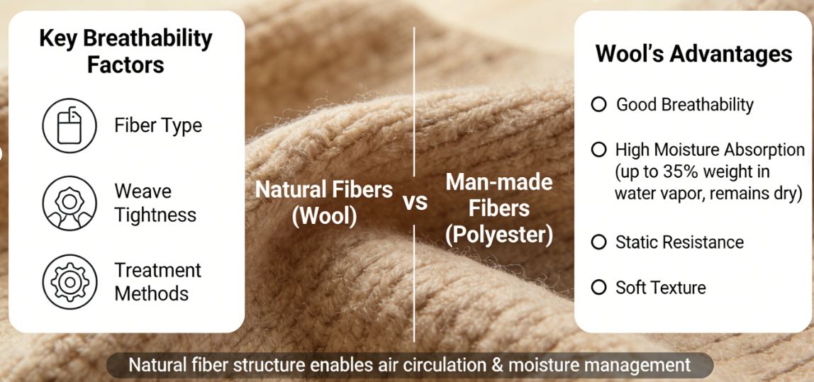 breathability feature