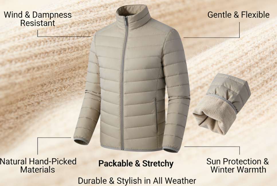 super light jacket packable