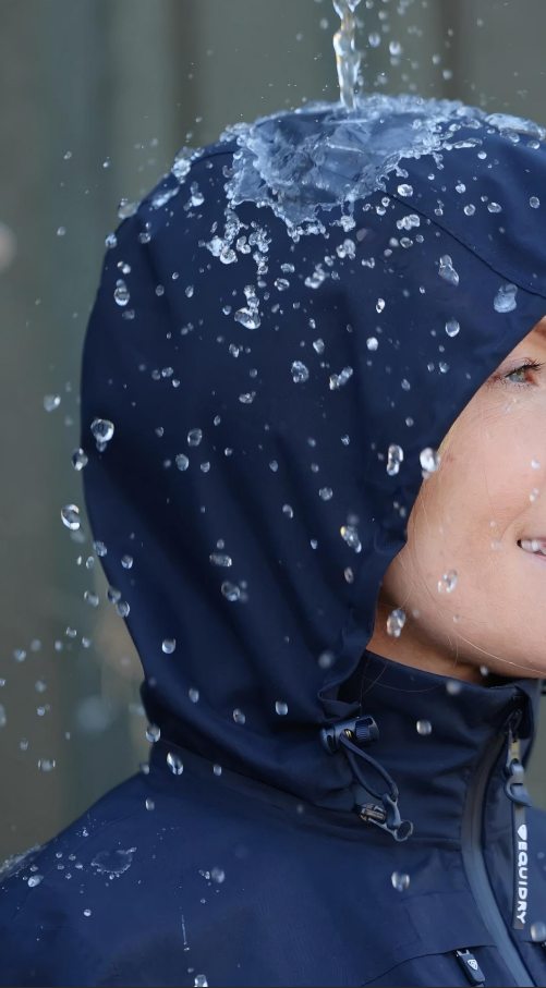 Hardshell Fabrics in Rain