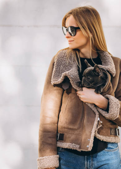 shearling jacket
